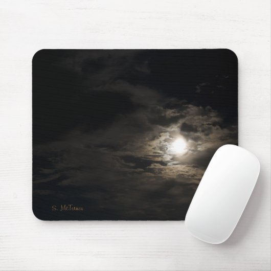 Tapis De Souris Black Sun Mousepad (Avec souris)