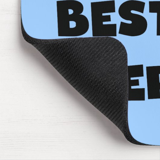 Tapis De Souris Black Text Meilleurs T-shirts et cadeaux de Beppe (Coin)