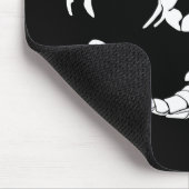 Tapis De Souris Black & White Letter S (Coin)
