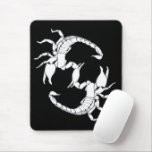 Tapis De Souris Black & White Letter S (Avec souris)