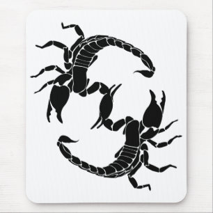 Tapis De Souris Black & White Letter S