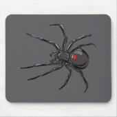 Tapis De Souris Black Widow Spider Dessin original (Devant)