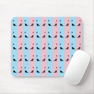 Tapis De Souris Blackbird Trouve Votre Autre Moitié