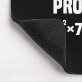 Tapis De Souris Blague drôle 67 Meme Math Six Sept Professeur Brai (Coin)