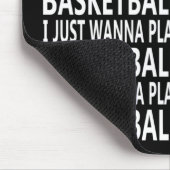 Tapis De Souris blagues de basket-ball (Coin)