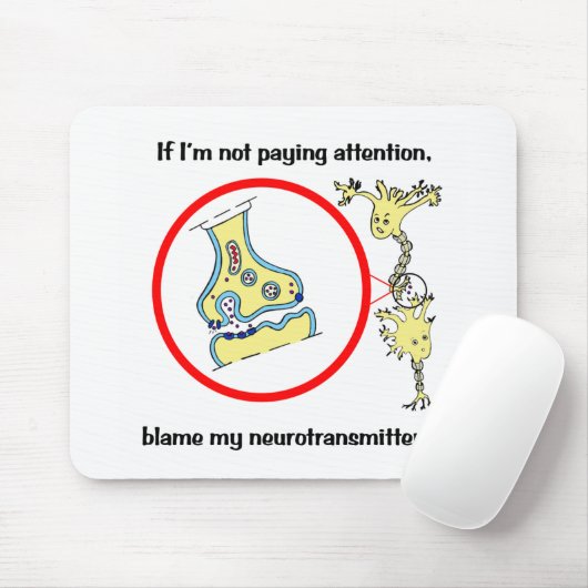 Tapis De Souris Blame Neurotransmetteurs Mousepad (Avec souris)