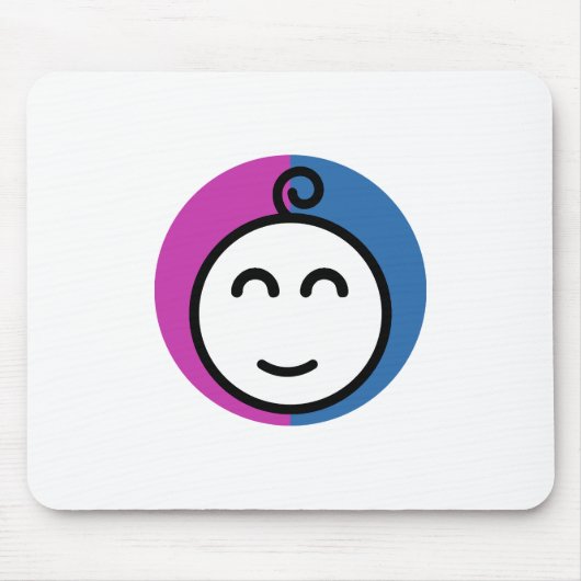 Tapis de souris (Blanc) (Devant)