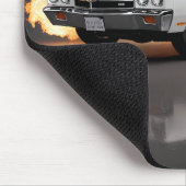 Tapis De Souris Blanc 1970 Chevelle SS Convertible (Coin)