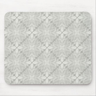 Tapis De Souris Blanc antique de dentelle