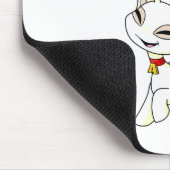 Tapis De Souris Blanc d'Aisha (Coin)