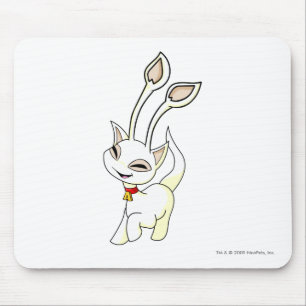 Tapis De Souris Blanc d'Aisha