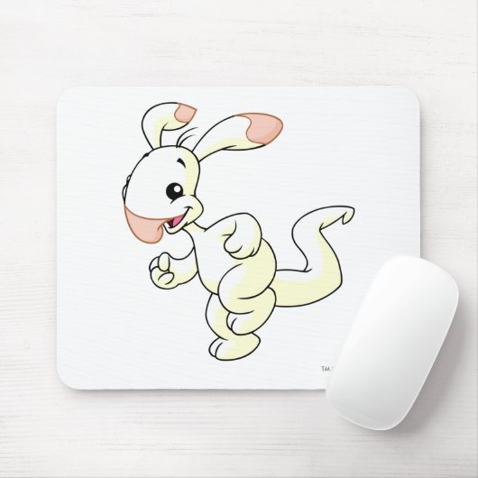 Tapis De Souris Blanc de Blumaroo (Avec souris)
