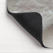 Tapis de souris blanc de chat persan (Coin)