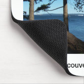 Tapis de souris blanc de frontière d'île de (Coin)