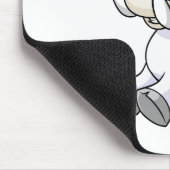 Tapis De Souris Blanc de Moehog (Coin)