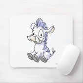 Tapis De Souris Blanc de Moehog (Avec souris)