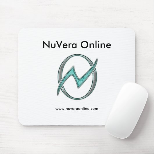 Tapis De Souris Blanc de NuVO Mousepad (Avec souris)