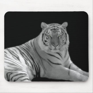Tapis de souris blanc de tigre