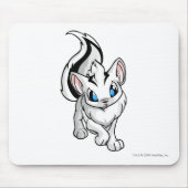 Tapis De Souris Blanc de Xweetok (Devant)