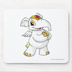 Tapis De Souris Blanc d'Elephante