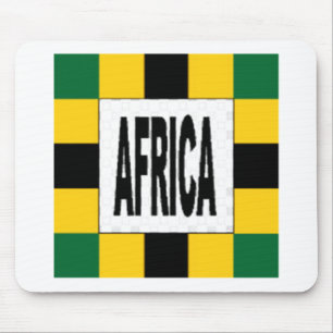 Tapis de souris blanc Design AFRIKA Muismat