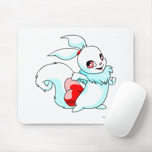 Tapis De Souris Blanc d'Usul (Avec souris)