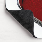 Tapis de souris blanc Heart Magic (Coin)