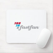 Tapis De Souris blanc Mousepad de fastfan™ (Avec souris)