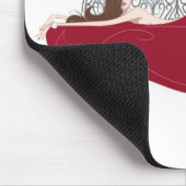 Tapis De Souris Blanc Mousepad de lit (Coin)