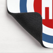 Tapis de souris blanc OHIO (Coin)