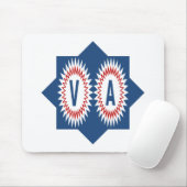 Tapis de souris blanc SOLEILS VIRGINIA (Avec souris)