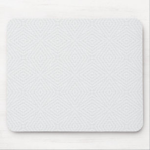 Tapis De Souris Blanc solide texturé.