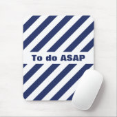 Tapis De Souris Blancs Et Bleus cool (Avec souris)