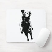 Tapis De Souris Blancs ouverts, pose vive (Avec souris)