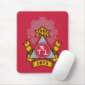 Tapis De Souris Blason Phi Sigma Kappa (Avec souris)