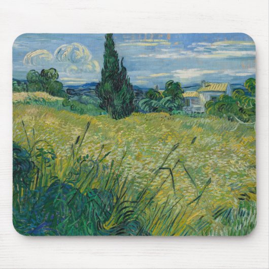 Tapis De Souris Blé vert | 1889 (Devant)