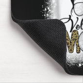 Tapis De Souris Bleached Volleyball Maman Vie Leopard Messy Bun Ga (Coin)