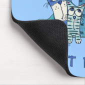 Tapis De Souris Blessé Felines Cruauté animale (Coin)