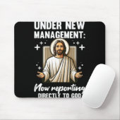 Tapis De Souris Blessed Baptism Religious Christian Under New Mana (Avec souris)