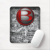 Tapis De Souris Blessed_mousepad_multi (Avec souris)