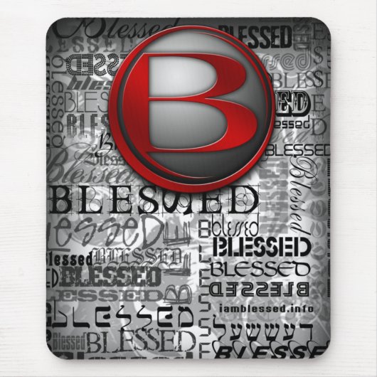 Tapis De Souris Blessed_mousepad_multi (Devant)