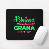 Tapis De Souris Blessed To Be Called Grana Funny Grandma Christmas (Avec souris)