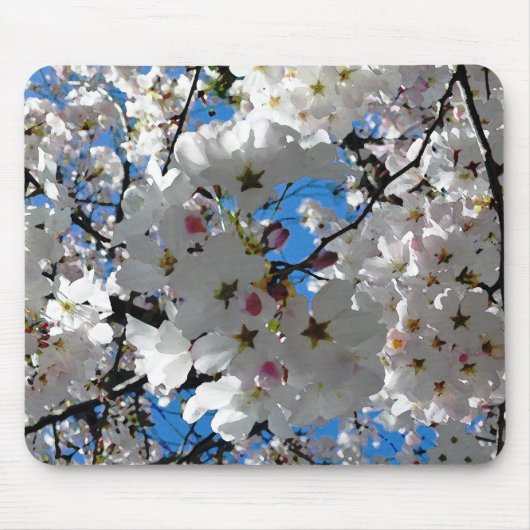 Tapis De Souris Blessures florales Mousepad (Devant)