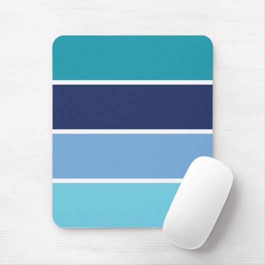 Tapis De Souris Bleu (Avec souris)