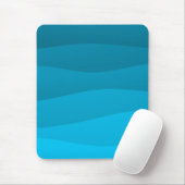Tapis De Souris Bleu (Avec souris)