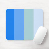 Tapis De Souris Bleu (Avec souris)