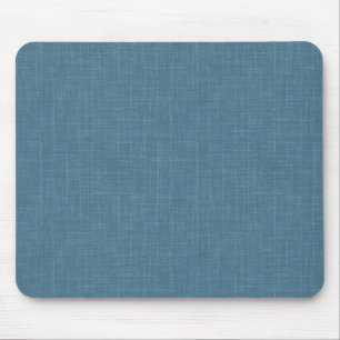 Tapis De Souris Bleu argon texturé.