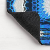 Tapis De Souris Bleu atomique (Coin)