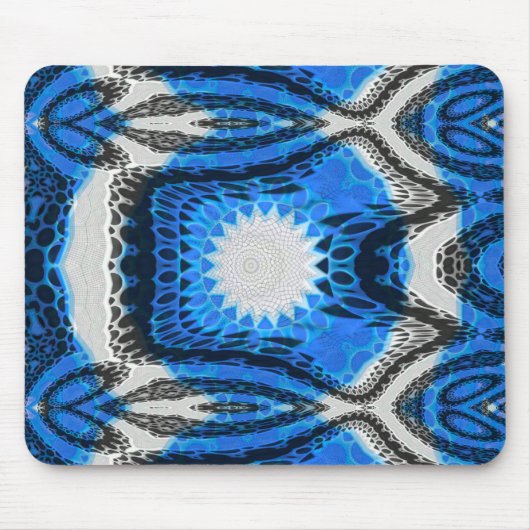 Tapis De Souris Bleu atomique (Devant)