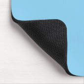Tapis De Souris Bleu Bébé, Bleu clair, solide, Bleu clair, (Coin)
